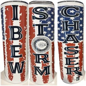 IBEW STORM CHASING 20, 30, or 40 ounce tumbler